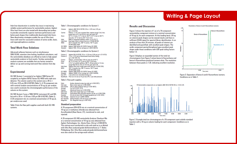 Writing & Page Layout